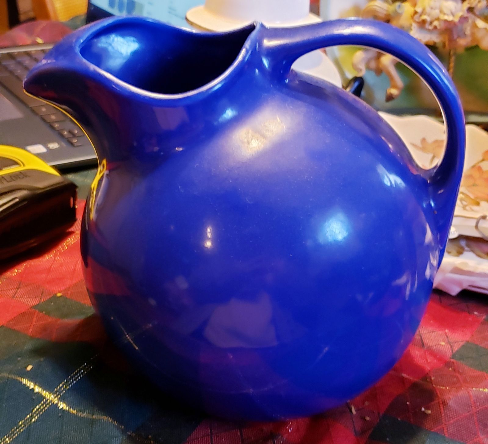 Ball Pitcher (Jug - blue Cobalt)