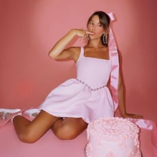 50th Anniversary Hello Kitty X Forever 21 pink bubble dress