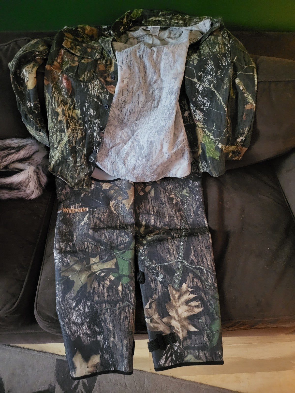 Hunting whitewater snake chaps