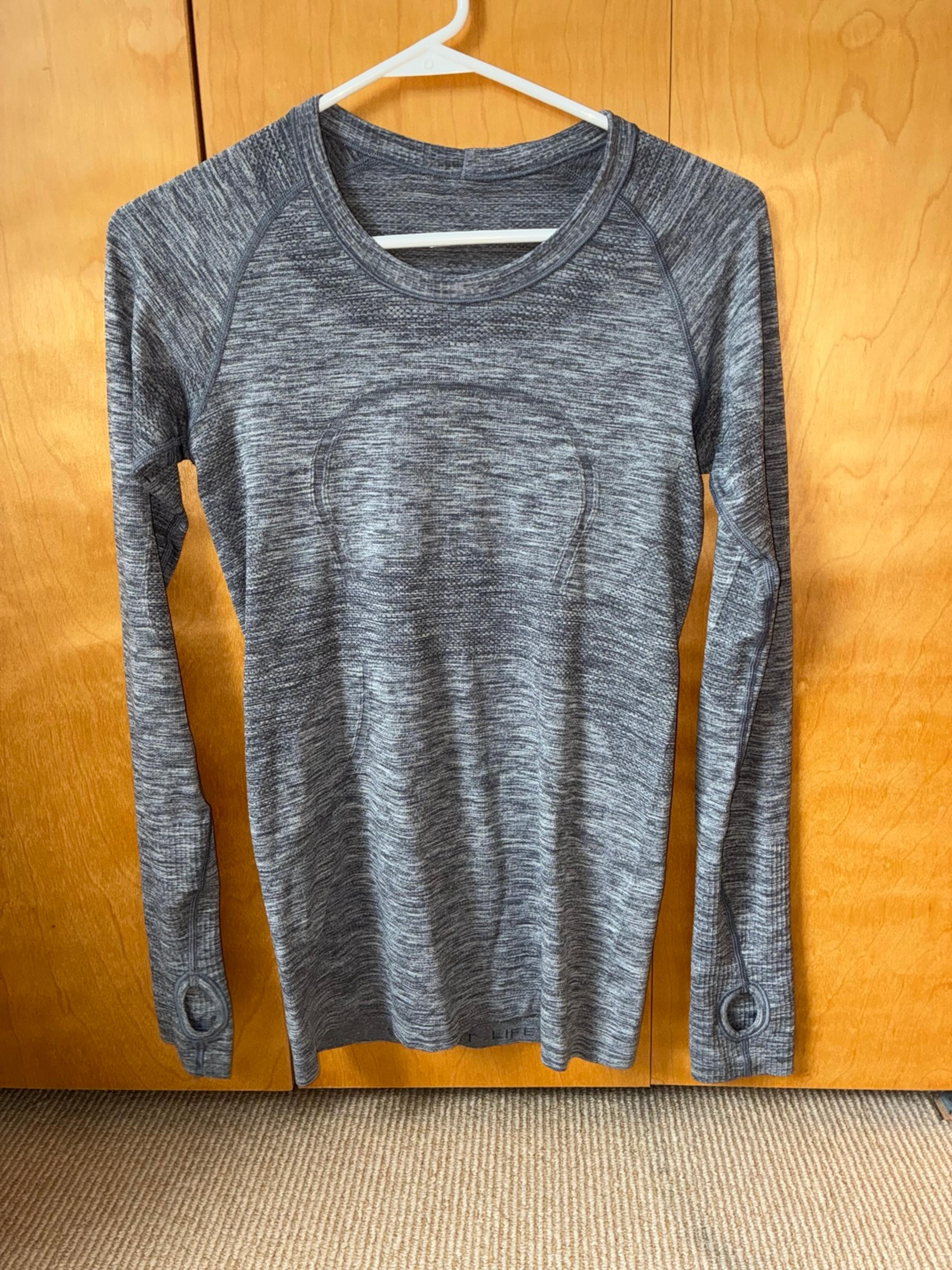 Lululemon Gray Long Sleeve Shirt