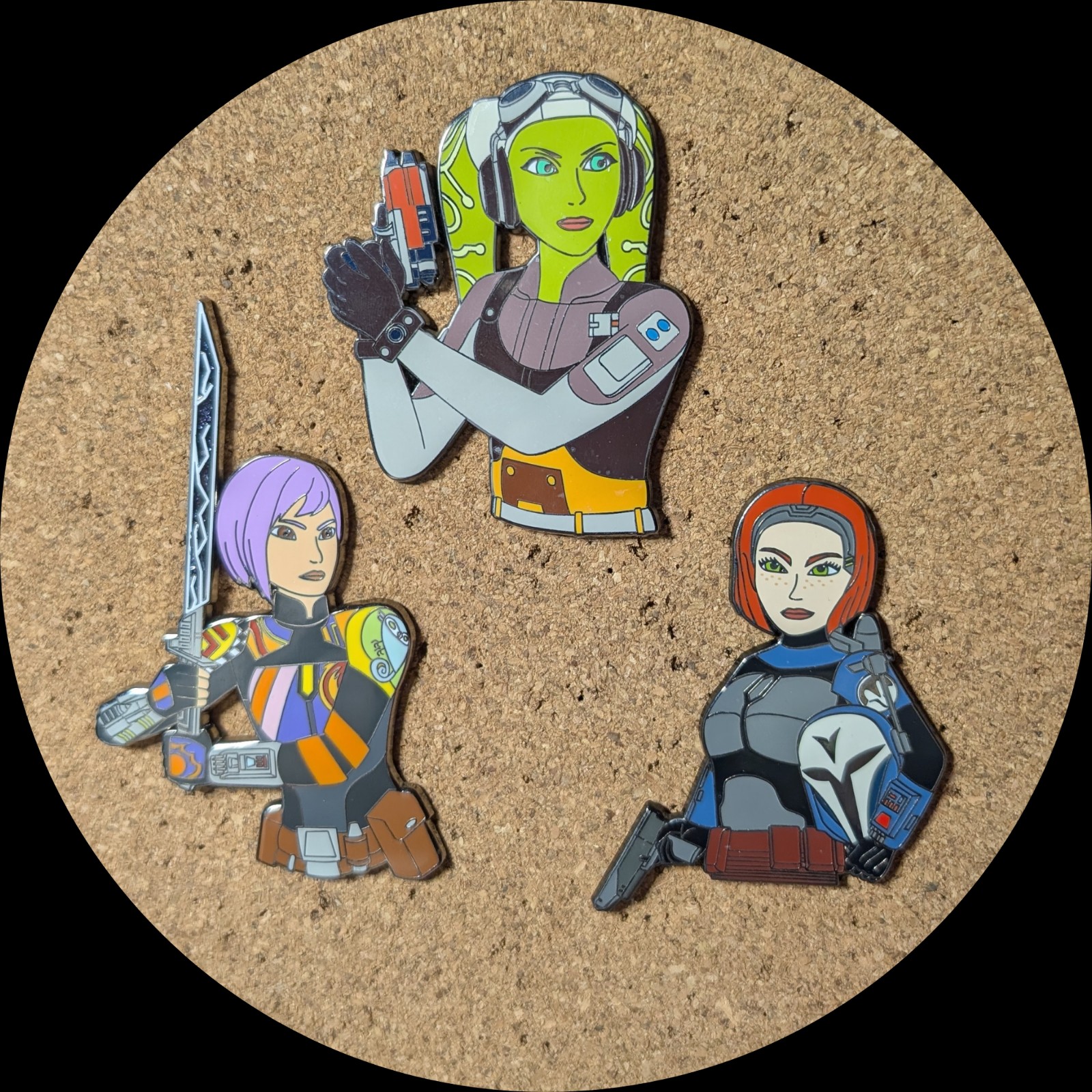 Team Tano Rebels Pin Set