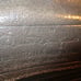 Burdines vintage leather art deco clutch