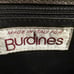 Burdines vintage leather art deco clutch