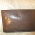Burdines vintage leather art deco clutch