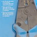 Ideal #30-481 Crimpmaster Ratchet Crimp Tool for RG-58 RG-59/62 & Non plenom BNC
