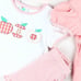 NWT Shrimp N Grits Kids Apple Knit Top and Shorts Set