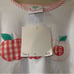 NWT Shrimp N Grits Kids Apple Knit Top and Shorts Set