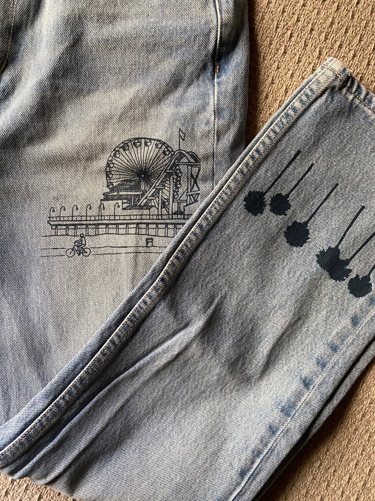 Paige California print jeans 26