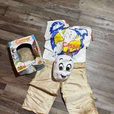 1960s Harvey CostumesCASPER the FRIENDLY GHOST Halloween Costume & Mask with Box