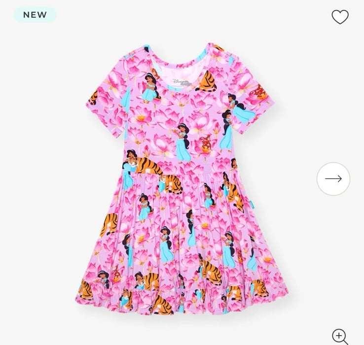Posh peanut Jasmine ruffled twirls dress 5/6