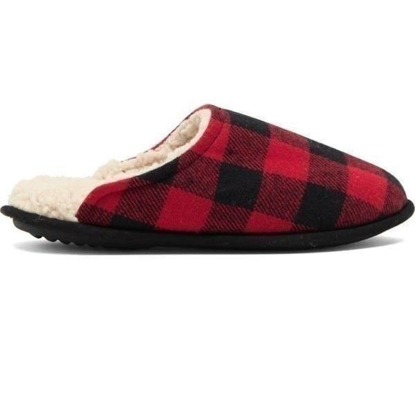 Nordstrom Men’s Plaid Slippers sz L 9/10 NEW # 2-BB​​