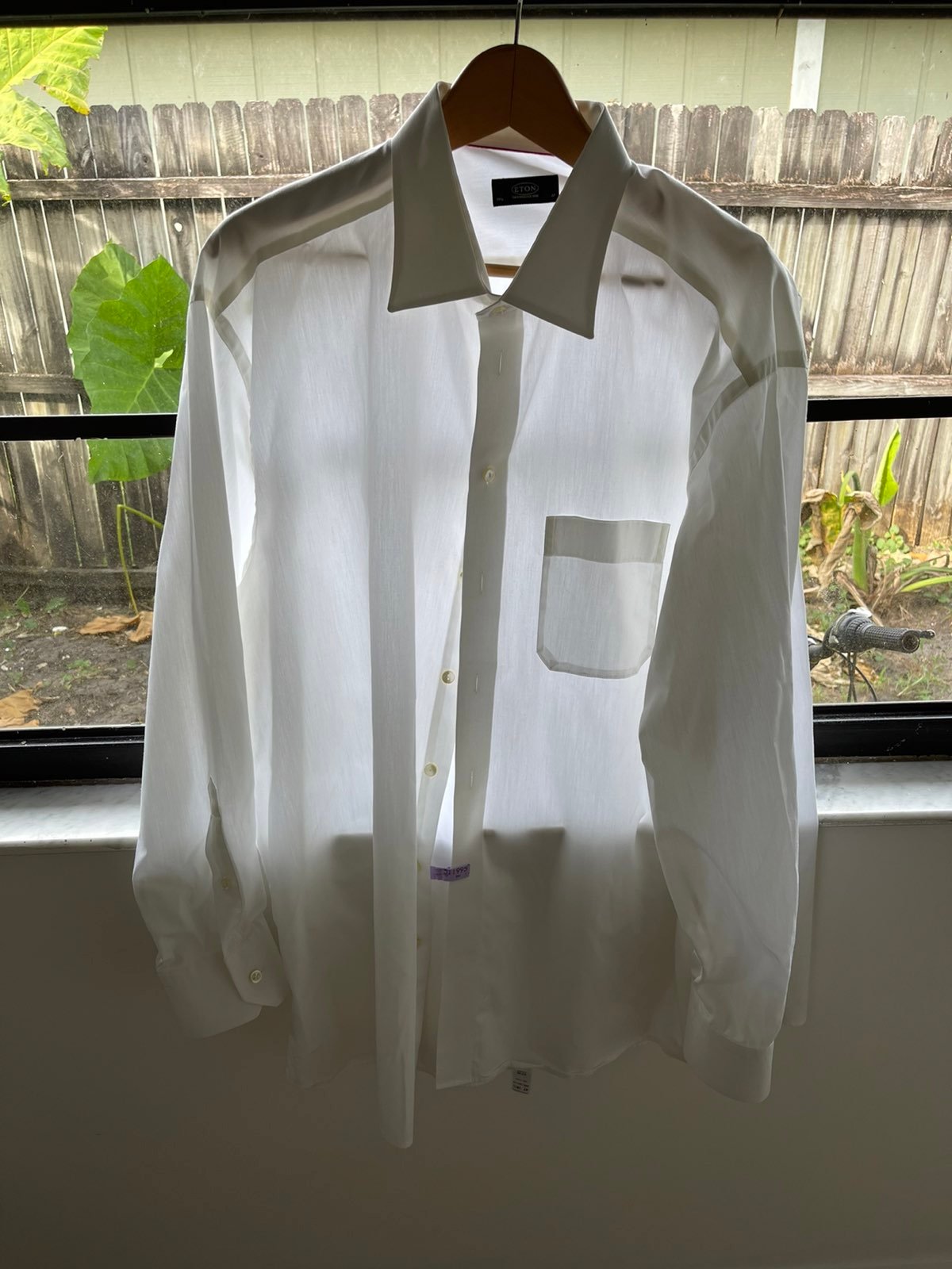 White Button-Under Collar Signature Twill Shirt
