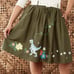 Her Universe Jurassic World Blue the Velociraptor Retro Belted Midi Skirt 4X 26