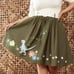 Her Universe Jurassic World Blue the Velociraptor Retro Belted Midi Skirt 4X 26