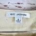St. John Collection by Marie Gray Vintage Knit Skirt Set Size S Ivory Vintage