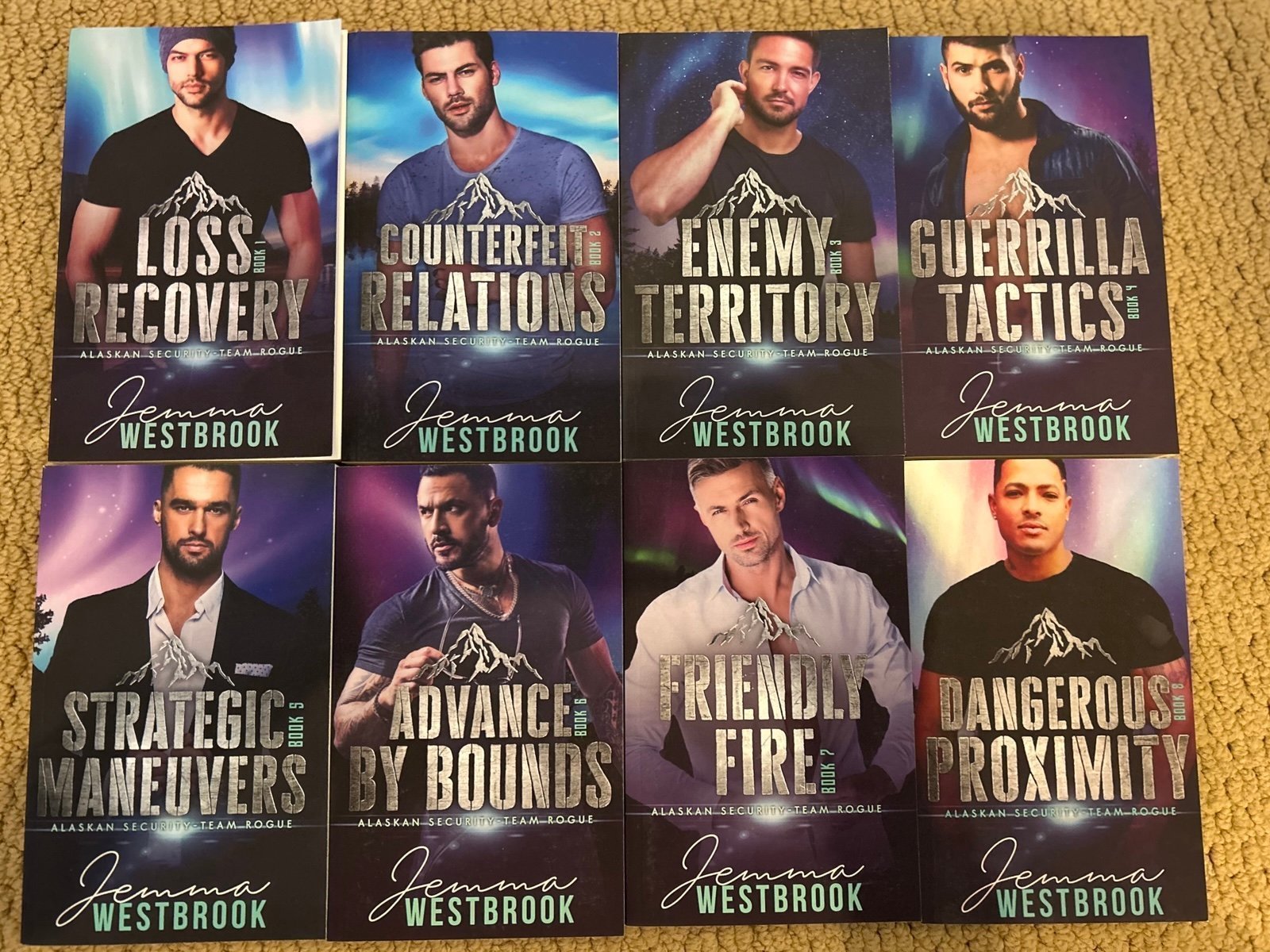Alaskan Security Books 1-8, SIGNED!