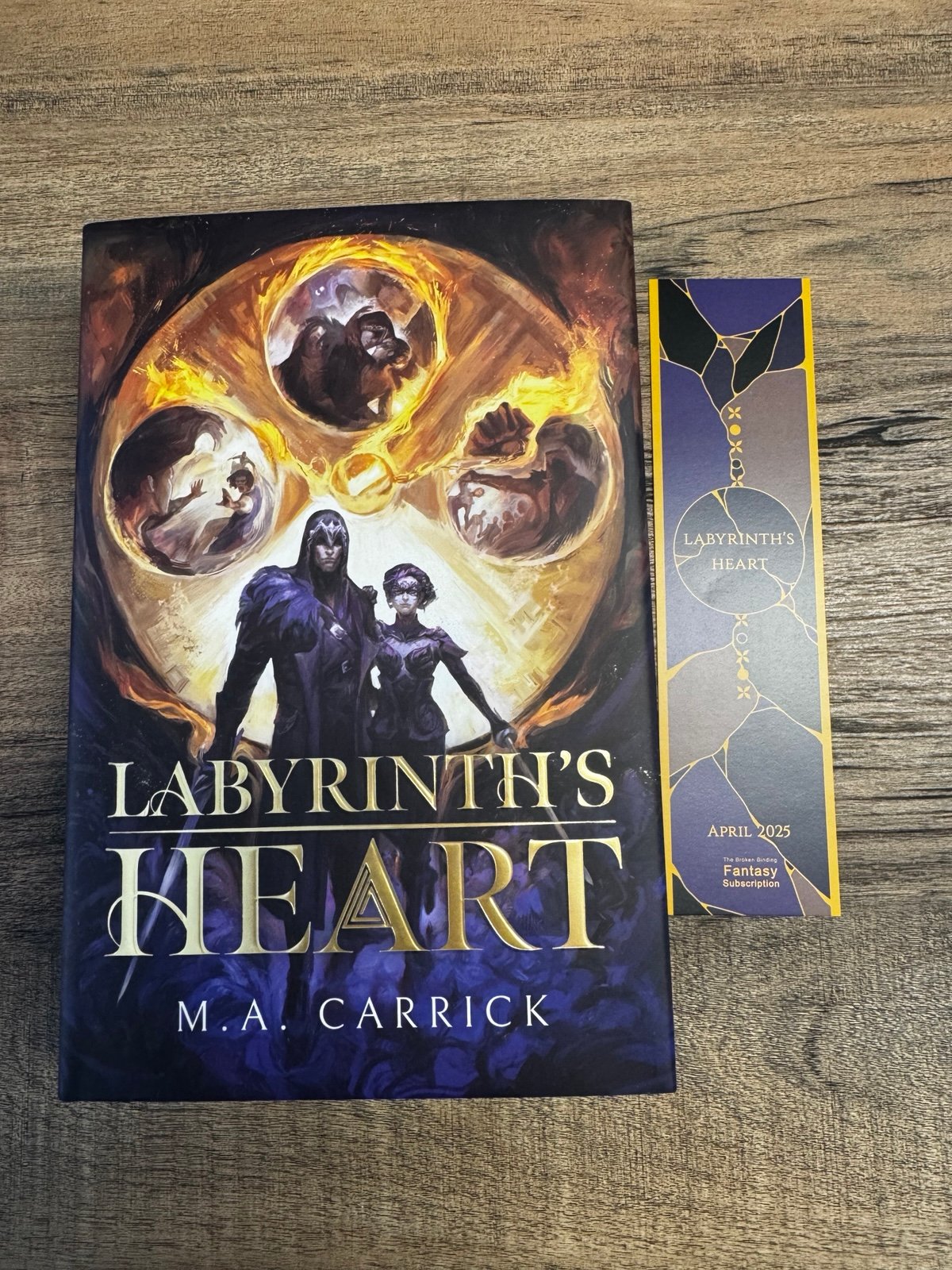 Labyrinth’s Heart by M.A. Carrick