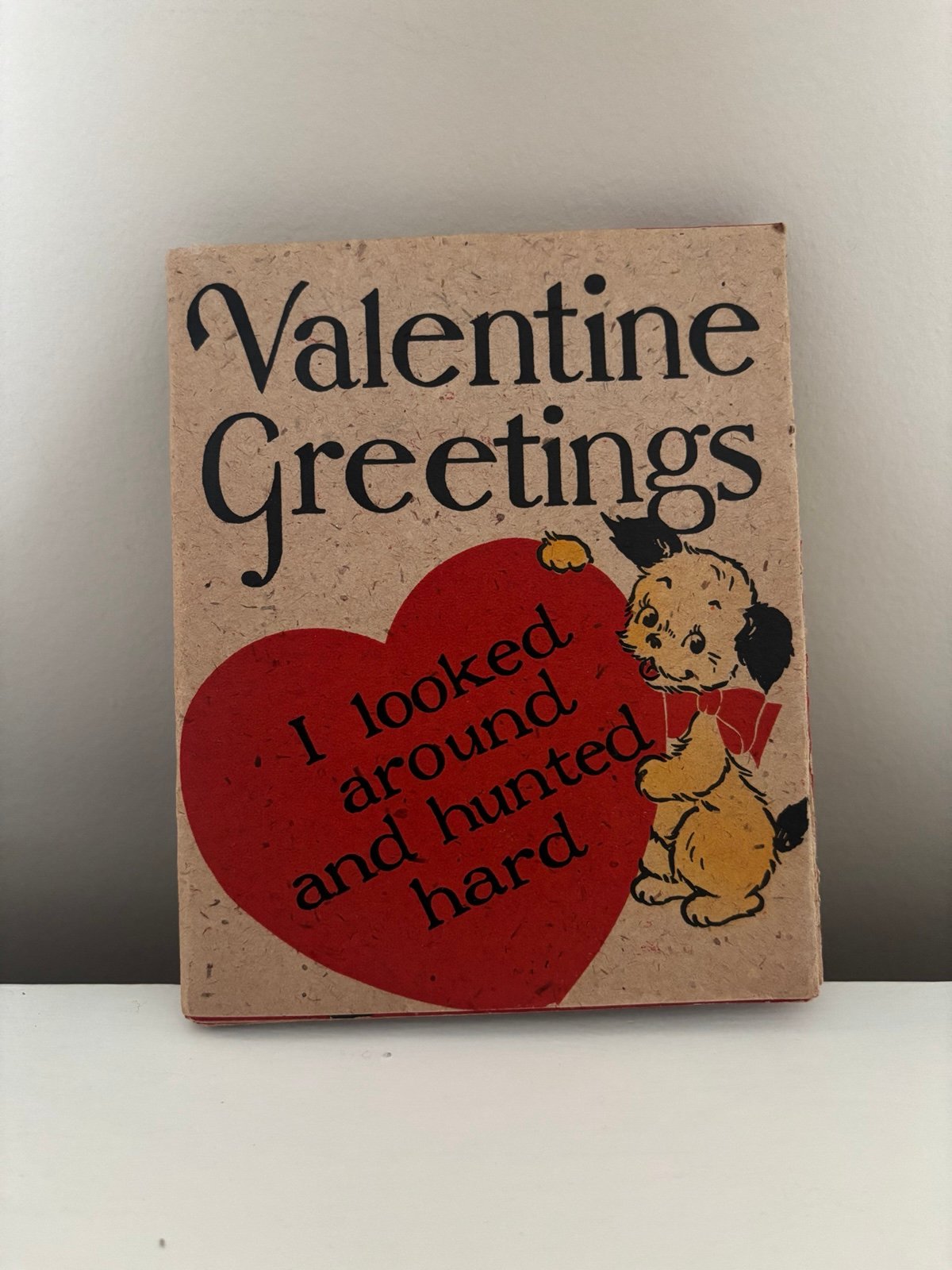Vintage Hallmark Valentine Card/Poster