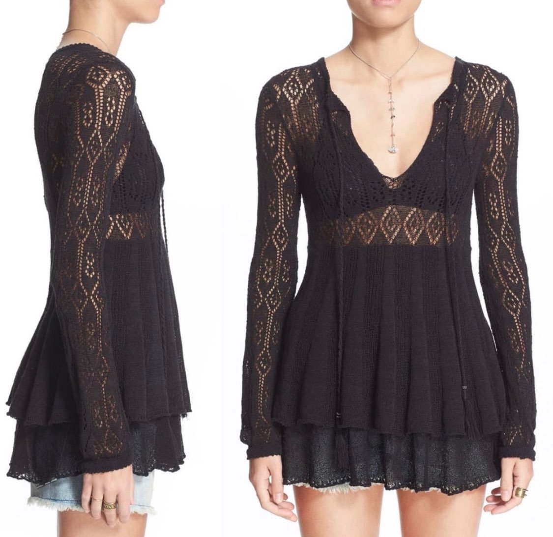Free People Knit Top