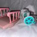 Little tikes dollhouse mini wheel chair & ramp nice!