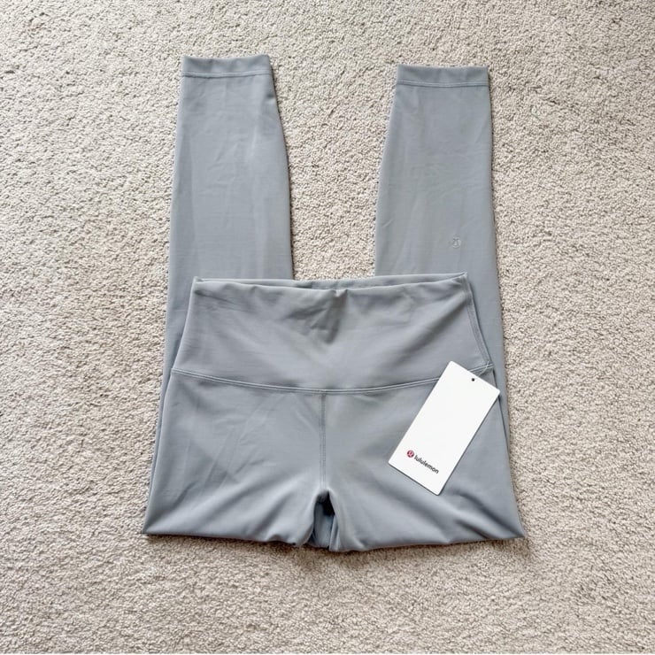 Lululemon rhino grey wunder train 25”
