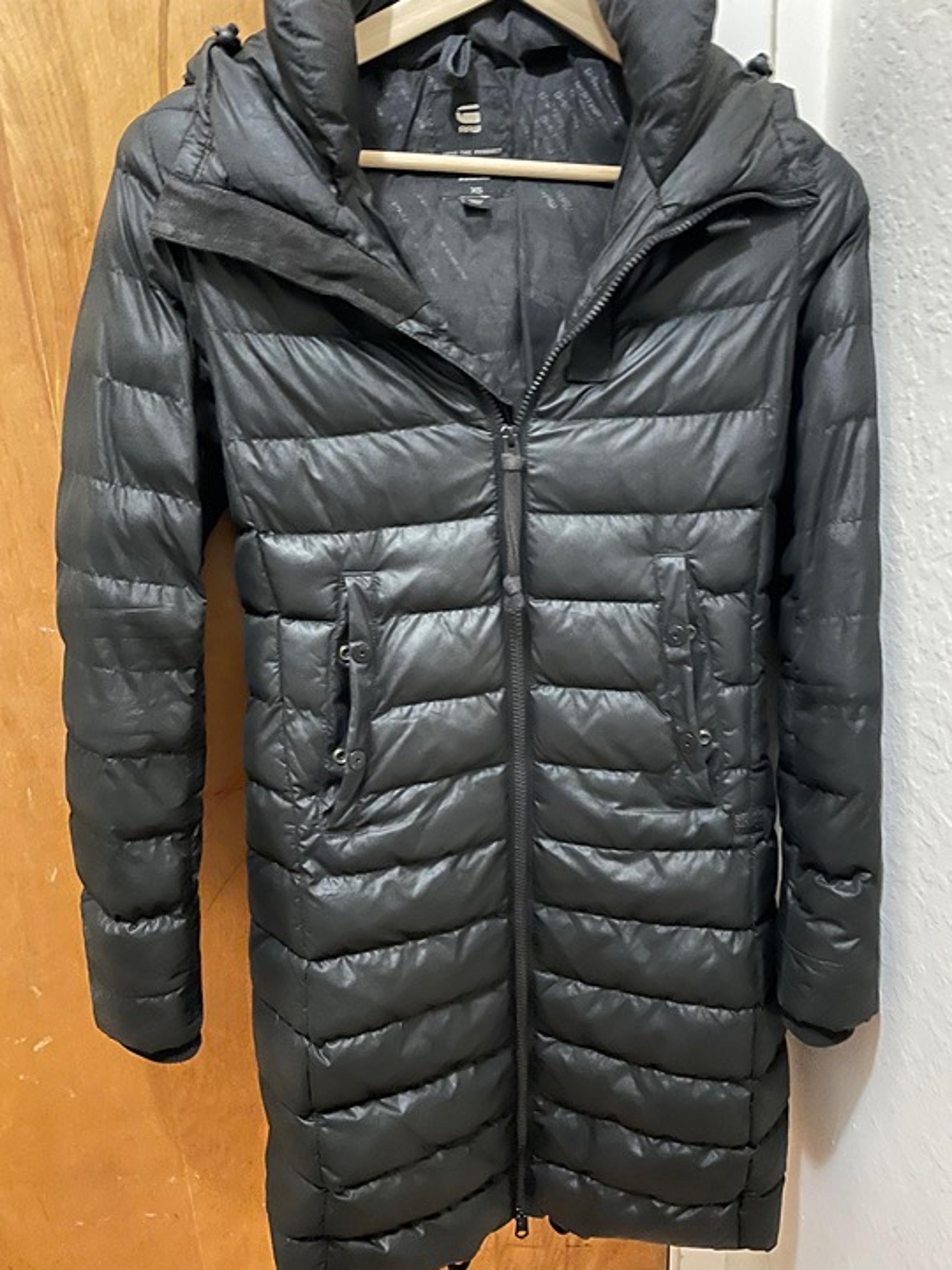 XS gstar raw Coat Women’s heavy duty BLACK
