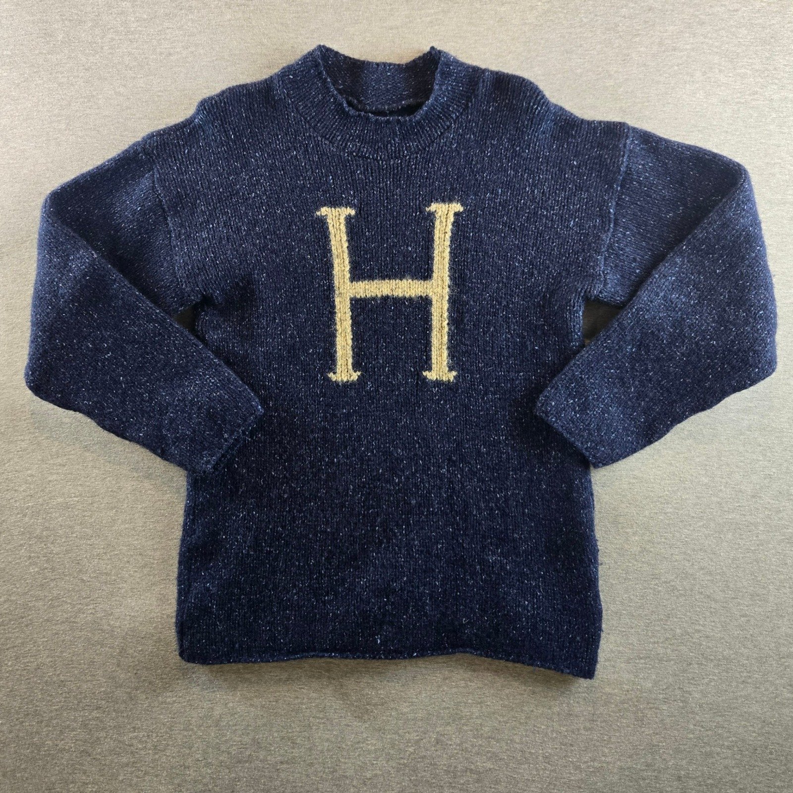 Universal Studios Wizarding World of Harry Potter H Harry Sweater Wool Silk Sz S