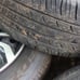 4 like new tires and rims with hubcaps