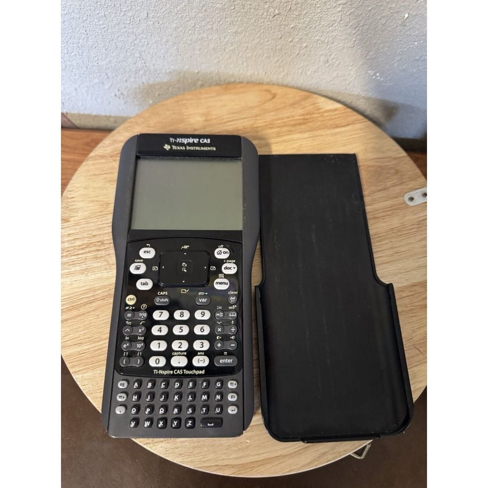 Texas Instruments TI Nspire CAS Graphing Touchpad Calculator Needs Battery
