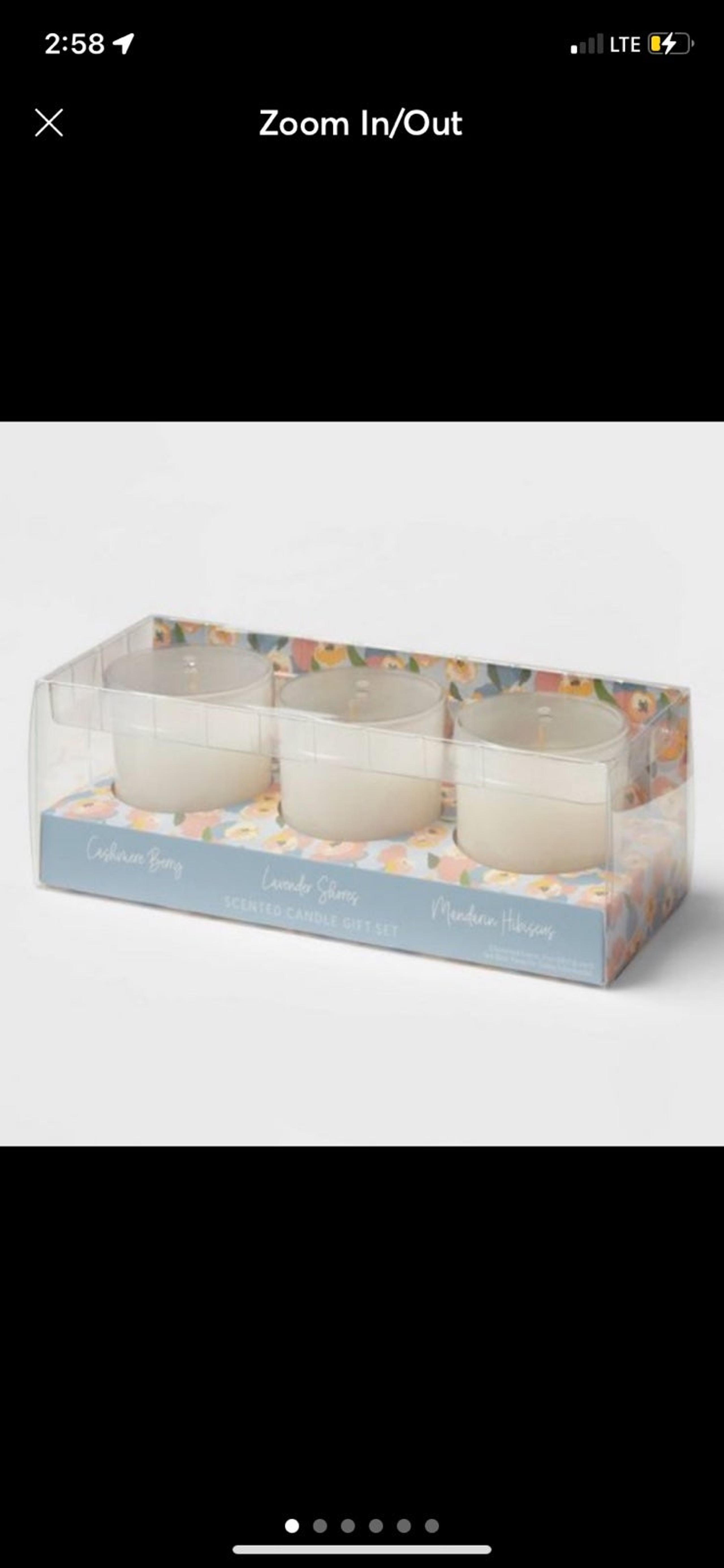 Opalhouse Candle Gift Set Cashmere Berry, Mandarin Hibiscus, Lavender Shores