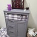 NEW Bathroom Cabinet Organizer with 3 Drawers, 1 Door with 2 Shelves , GRAY