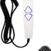 Fruhdi 2 Button 5 Pin Prong Remote Handset Controller Hand Control Replacement w