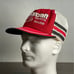 VTG Motorcraft Three Stripe Trucker Hat 70s Red Mesh Snapback made in USA Cars