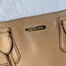 Michael Kors medium tan camille leather handbag