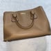 Michael Kors medium tan camille leather handbag