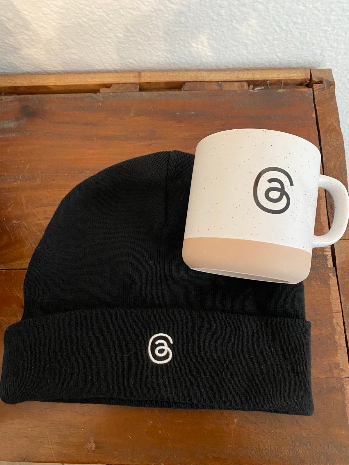 Instagram Threads Beanie and Mug Cup