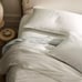 BOLL & BRANCH 3 Piece Signature Cotton Comforter White Set King Cal King NEW