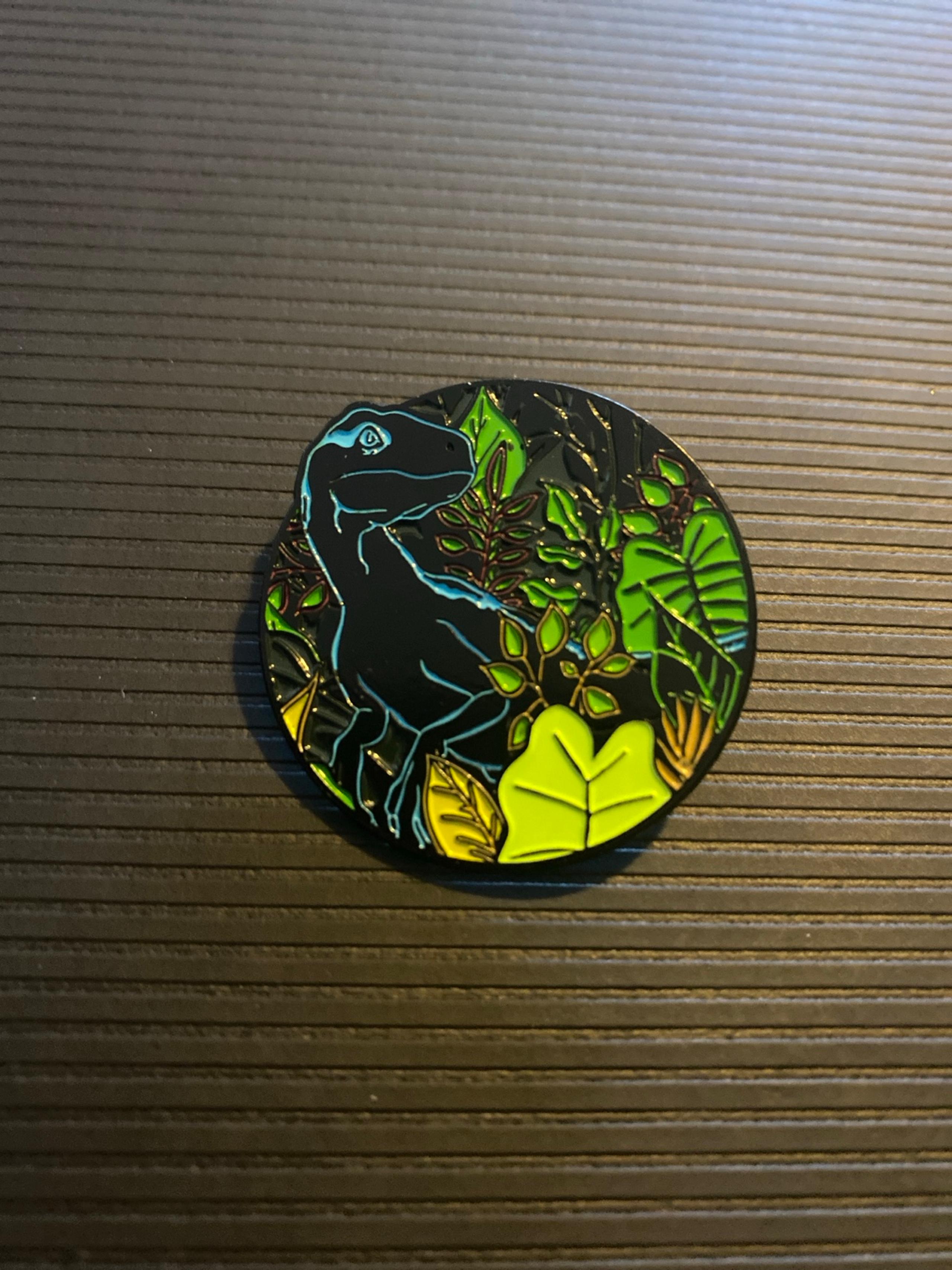 Universal Studios Jurassic World Blue Pin Loungefly