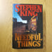Lot Of 4 Stephen King Hardcover Outsider / Needful Things / Bag of Bones Song of
