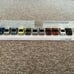 Subaru R2 Color Sample Set of 11 Colors - Miniature Cars