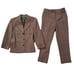 Lauren Ralph Lauren Herringbone Wool Suit Set Blazer Pants Womens Petite Size 10