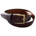 Trafalgar Men's Cortina 36” Chocolate Leather Dress Belt TX171-3. China