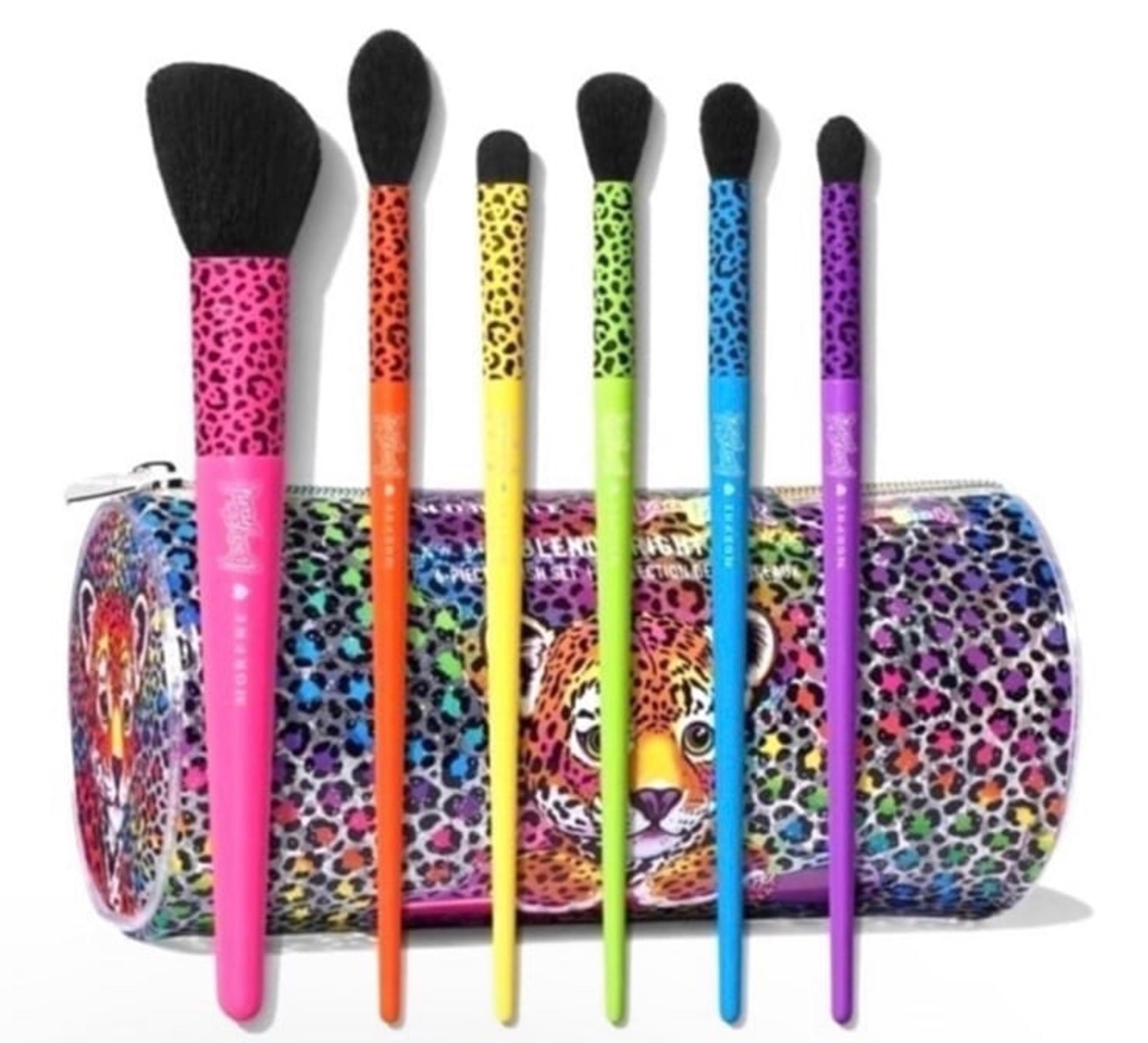 Morphe x Lisa Frank Cosmetic Bag + Make Up Brush Set!
