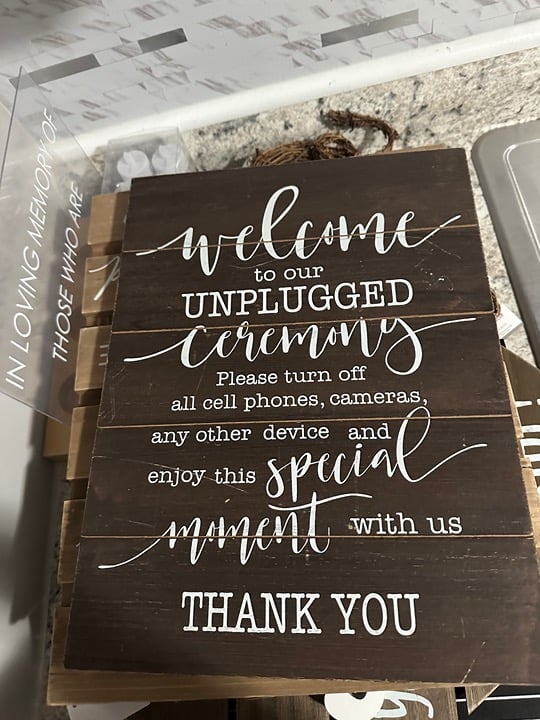 Wedding decor