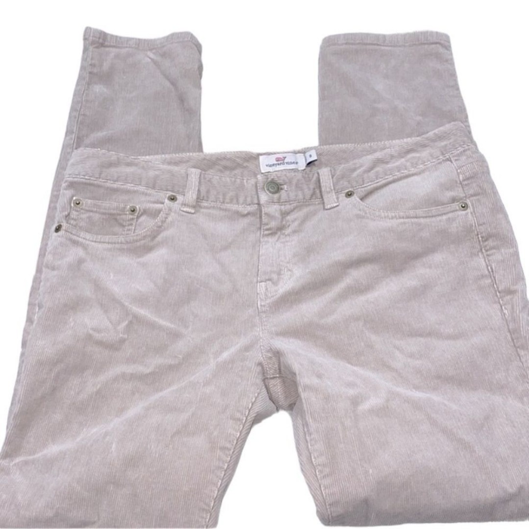 Vineyard Vines tan corduroy pants size 8