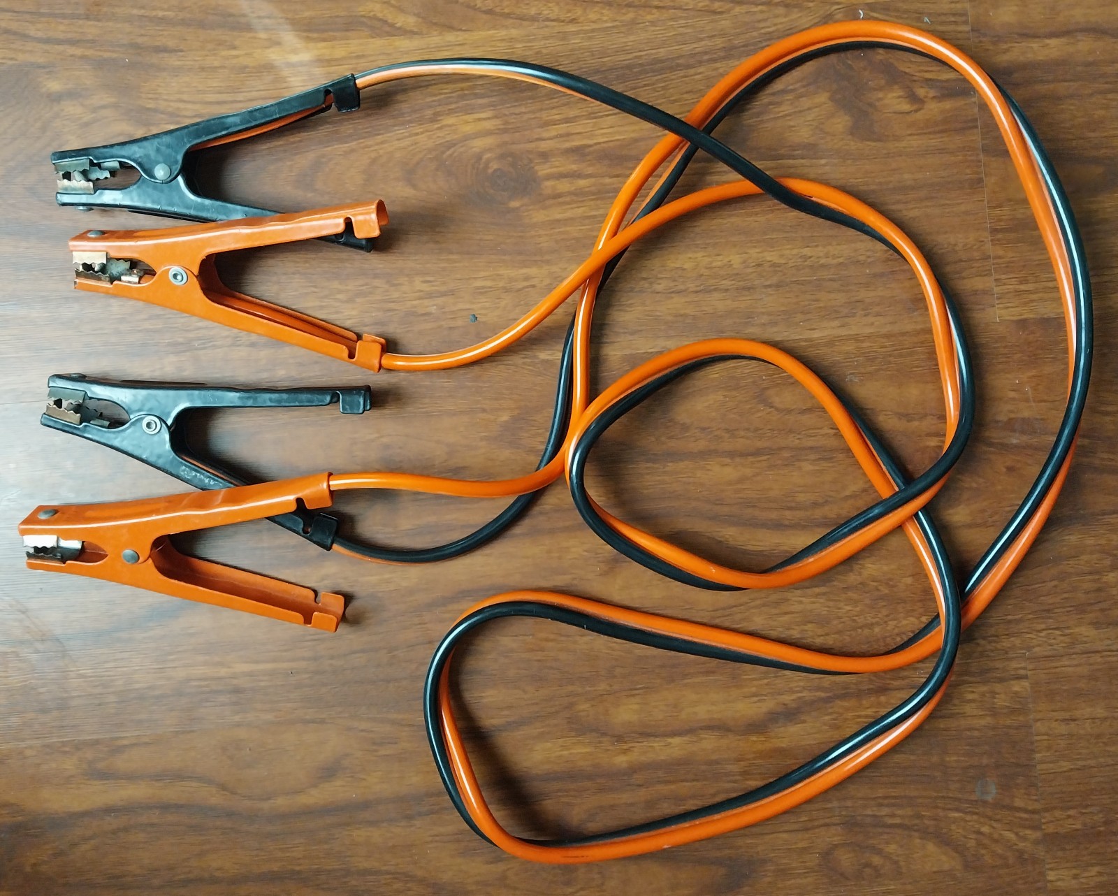 Vintage JUMPER BOOSTER CABLES - 10 FEET CABLES