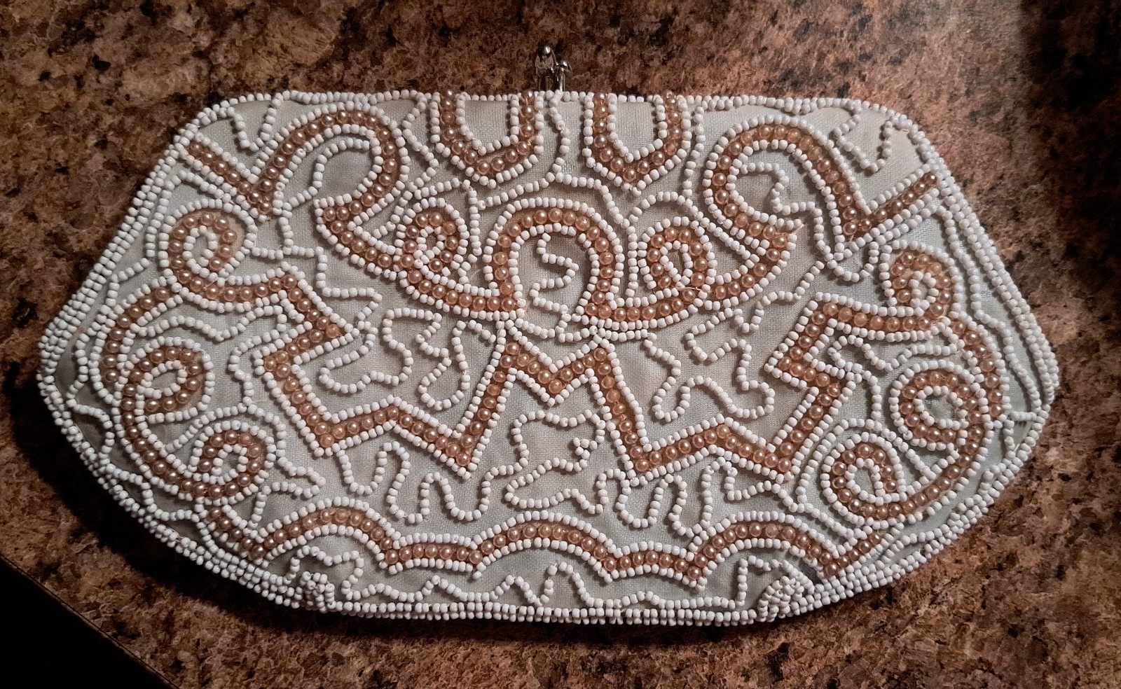 Beautiful Dormar Vintage Beaded Clutch Bag