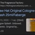 Fabrergé straw hat cologne for woman vintage perfume