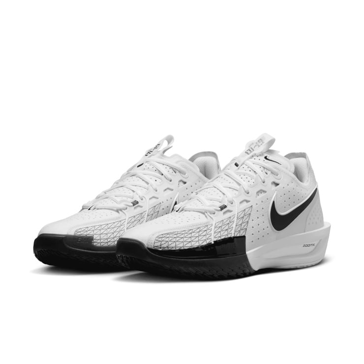 Nike Air Zoom GT Cut 3 White Black Basketball Shoes Men’s Size 13 NEW