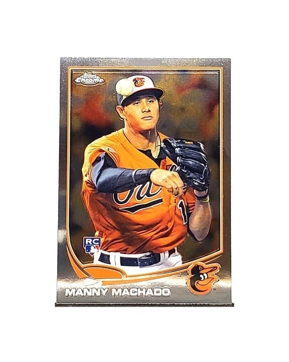 MANNY MACHADO ROOKIE 2013 TOPPS CHROME #12, BALTIMORE ORIOLES, DODGERS, PADRES